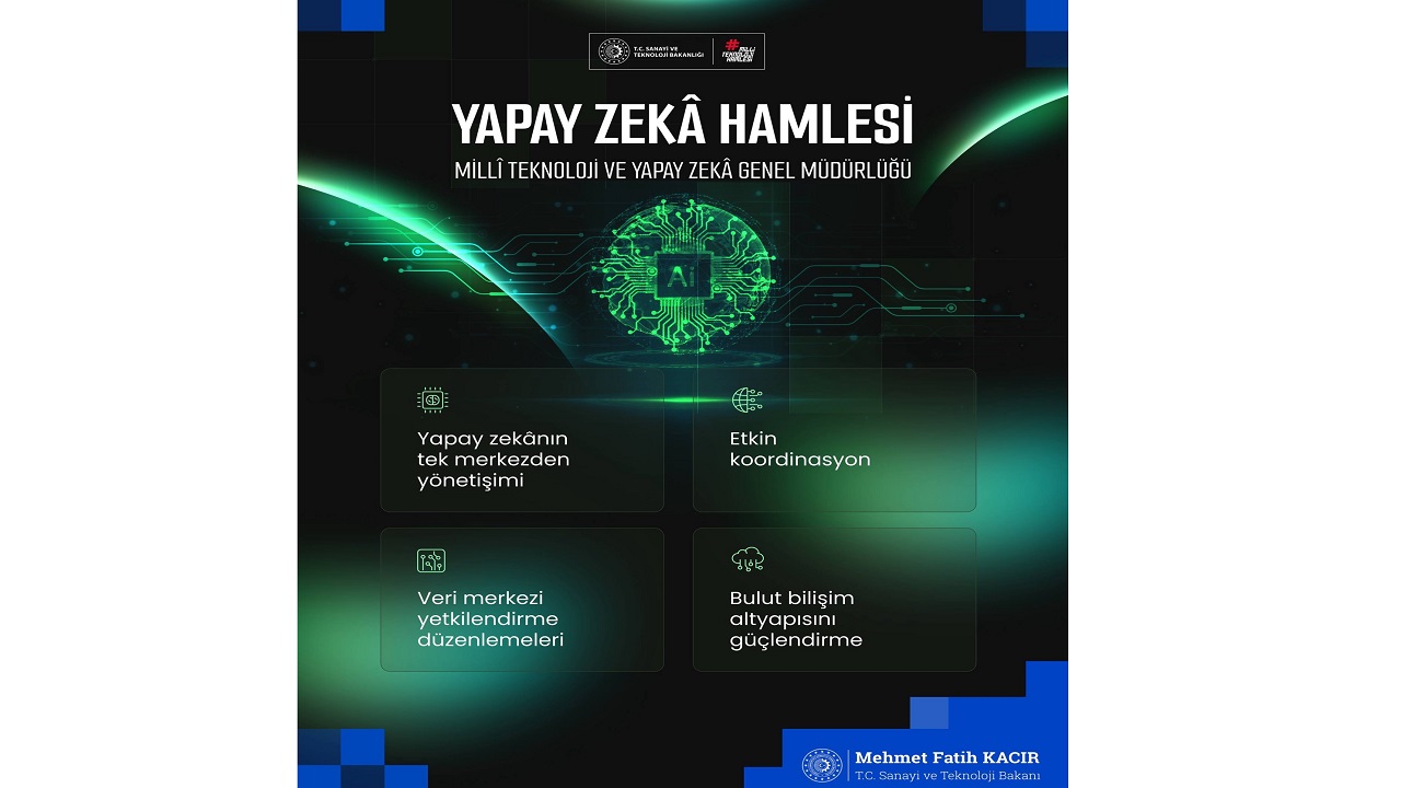 Yapay Zeka Genel Müdürlüğü kuruldu