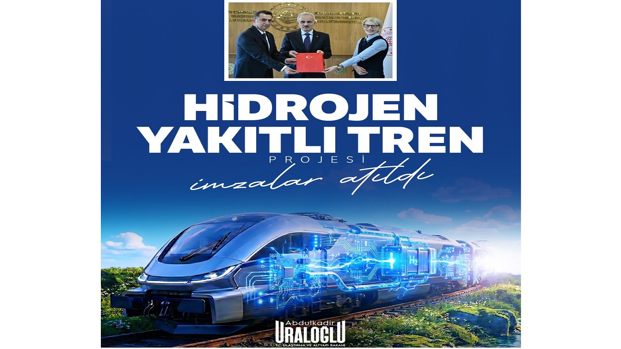HİDROJEN yakıtlı tren için imzalar atıldı!