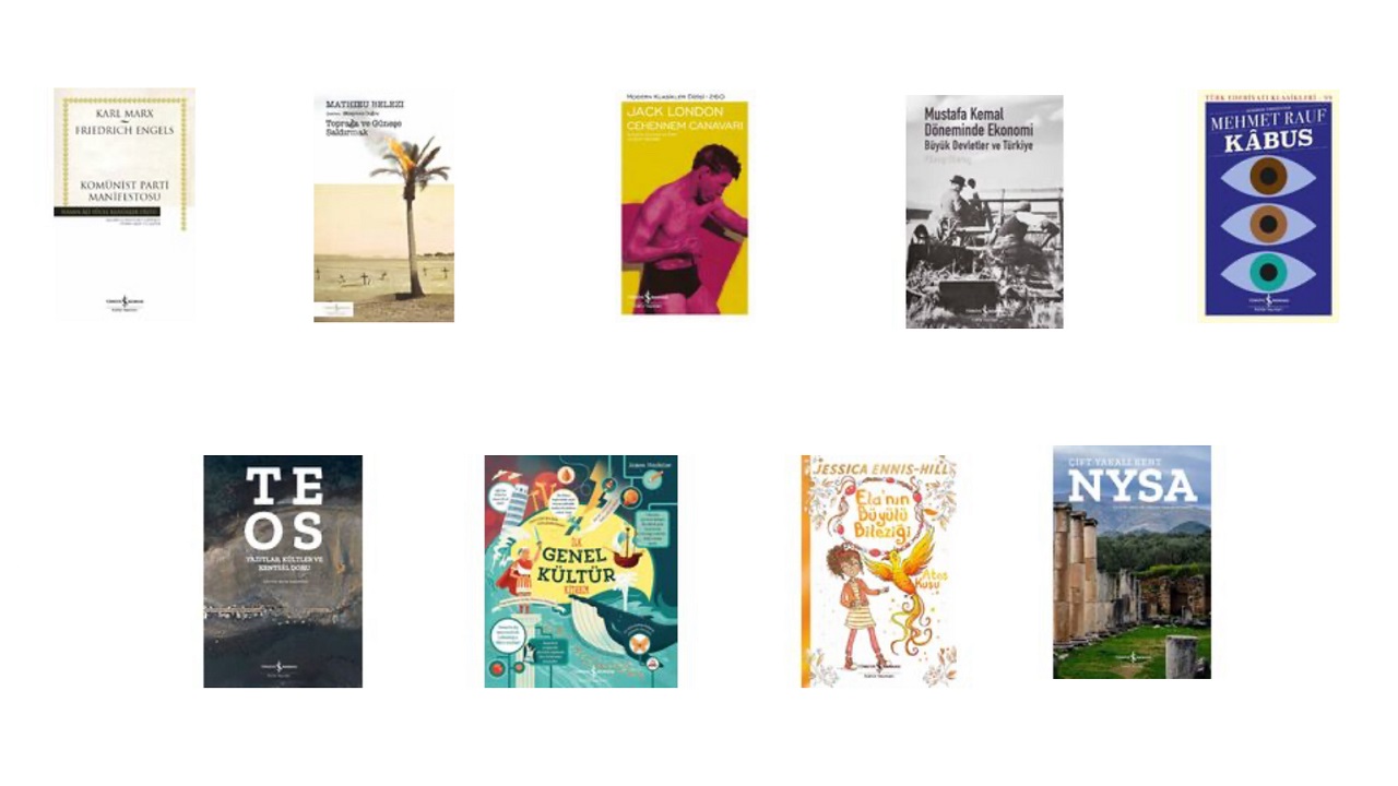 Yeni yılın ilk kitapları 'İş Bankası Kültür Yayınları'