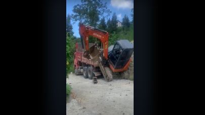 Enerji santralinden inşaata İŞ makineleri nasıl taşınıyor?