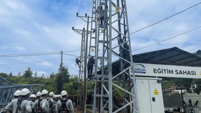 Çoruh EDAŞ “Yüksekte Güvenli Çalışma Eğitimi”