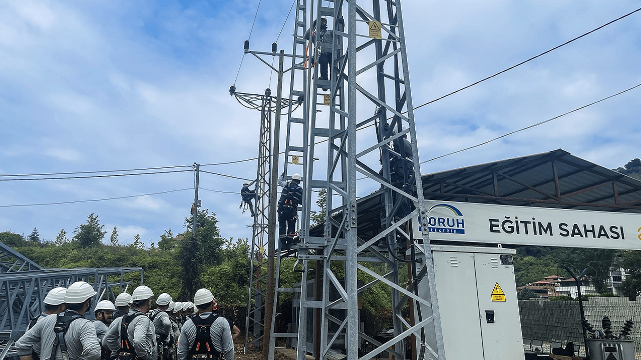 Çoruh EDAŞ “Yüksekte Güvenli Çalışma Eğitimi”
