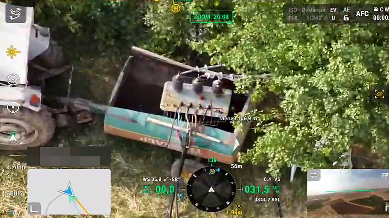 Kaçak Elektrik Kullanımı &#039;SU tankerinin içine KAÇAK trafo&#039;